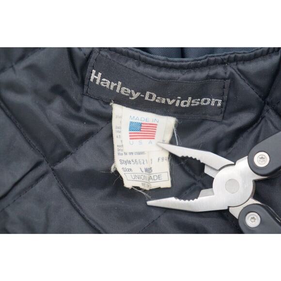 Vintage Harley Davidson mens Motorcycle Snow Nylon Overalls Made in USA L - Picture 6 of 10